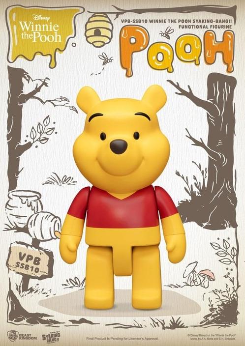 Winnie the Pooh Syaking Bang Action Figure Piggy Bank Winnie, Verzamelen, Disney, Ophalen of Verzenden