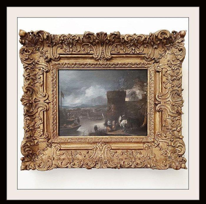 Philippe Wouwerman (1619-1668), Follower of, Navolger van -, Antiek en Kunst, Kunst | Schilderijen | Klassiek