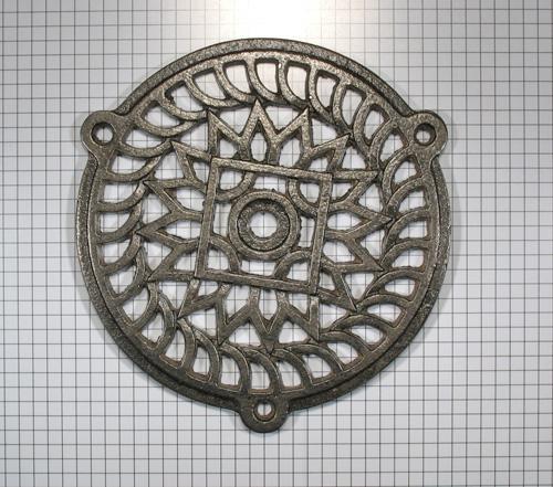 Rooster, ijzer blank gelakt, Doe-het-zelf en Bouw, Hang- en Sluitwerk, Klink of Kruk, Nieuw, Overige materialen