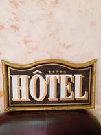 Enseigne Hôtel - Reclamebord - Hout