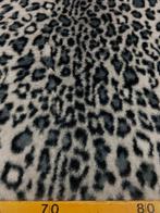 Prachtig en extreem zacht grijs en zwart bontje. - Textiel -, Antiek en Kunst