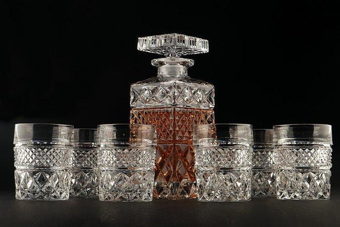 Bohemia - Karaf - Glas, Antiek en Kunst, Kunst | Designobjecten