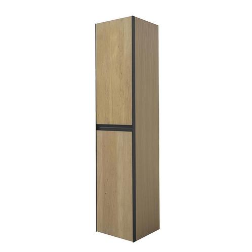 Kolomkast met 2 Deuren Wiesbaden Lotus 35 cm Naturel Eik /, Doe-het-zelf en Bouw, Sanitair, Bad, Nieuw, Ophalen of Verzenden