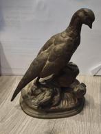 Jules Moigniez (1835-1894) - sculptuur, Oiseaux - 14 cm -