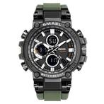 Militair Sport Horloge met Digitale Wijzerplaten voor Heren, Verzenden, Nieuw, SMAEL