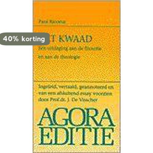 Het kwaad / Agora editie 9789039100295 Paul Ricoeur, Boeken, Filosofie, Gelezen, Verzenden