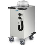 Bordendispenser | RVS | 80°C | Geforceerd | 83 Borden, Verzenden, Nieuw in verpakking