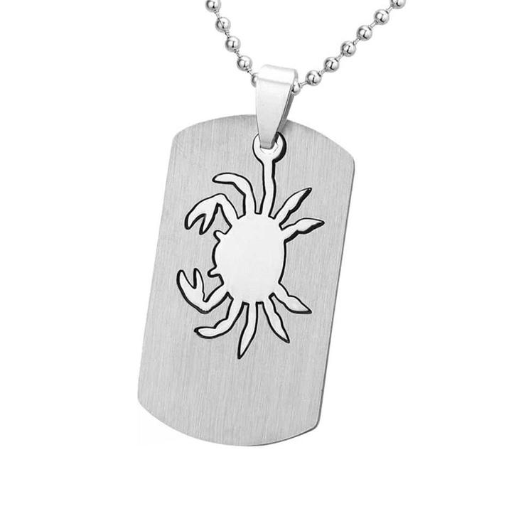 Fako Bijoux - Ketting - RVS Hanger - Sterrenbeeld Open -, Handtassen en Accessoires, Kettingen, Verzenden