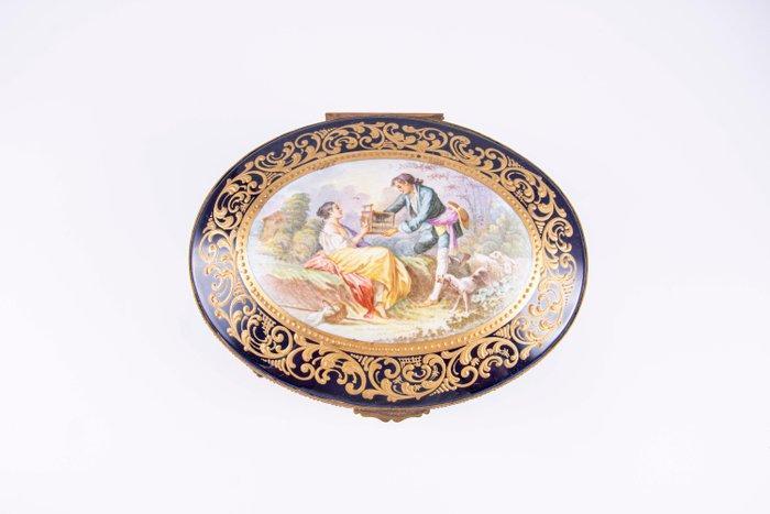 Chatue Sevres - Doos - Porselein, Brons, Antiek en Kunst, Antiek | Overige Antiek