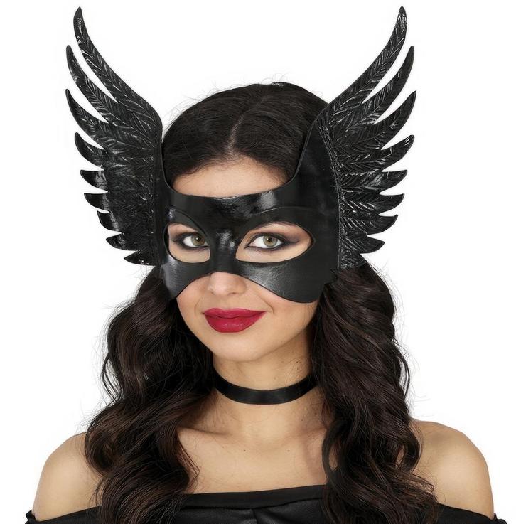 Venetiaans Oogmasker Zwart, Hobby & Loisirs créatifs, Articles de fête, Envoi