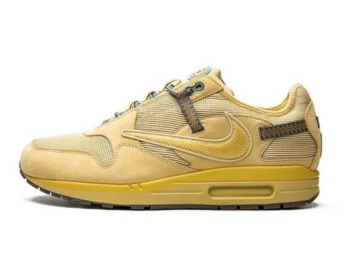 Nike Air Max 1 Travis Scott Saturn Gold - Maat 40 EU, Kleding | Heren, Schoenen, Ophalen of Verzenden