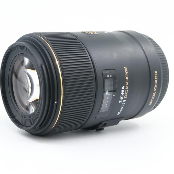 Sigma 105mm F/2.8 EX DG Macro OS HSM Canon EF | Occasion, Audio, Tv en Foto, Foto | Lenzen en Objectieven, Ophalen of Verzenden