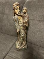 Madonna en Kind - Antiek - Hout - 1800-1850, 1850-1900