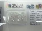 Zonder Minimumprijs - 12 pcs Diamant  (Natuurlijk)  - 1.57, Handtassen en Accessoires, Edelstenen, Nieuw
