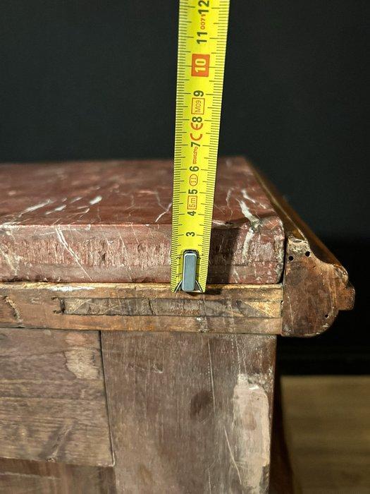 Commode - Bois, Marbre, Antiek en Kunst, Antiek | Overige Antiek
