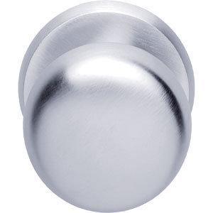 Intersteel Voordeurknop zwaar 80/75 chroom mat, Doe-het-zelf en Bouw, Hang- en Sluitwerk, Ophalen of Verzenden