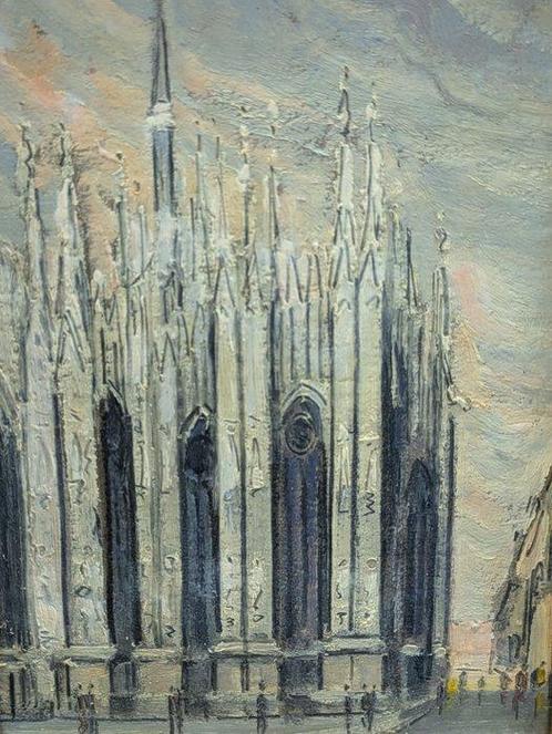 Marco Crippa (1936) - Duomo di Milano, Antiek en Kunst, Kunst | Schilderijen | Klassiek