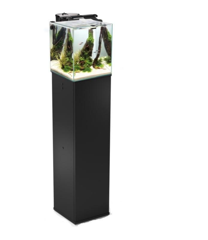 Osaka Nano Aquarium Cube 49ltr zwart / Scapers tank met meub, Dieren en Toebehoren, Vissen | Aquaria en Toebehoren, Leeg aquarium