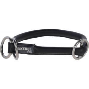 Rundleder-halsband roma mit stopper 55cm, 8mm,schwarz -, Animaux & Accessoires, Accessoires pour chiens