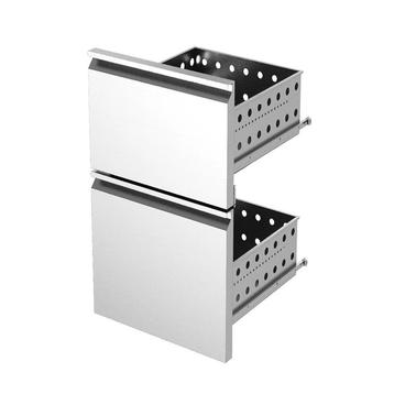 Ladenset | BarLine | RVS | 1 Grote Lade + 1 Kleine Lade |, Verzenden