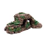 Stenen grot met begroeiing small OS-177 - aquarium decoratie, Dieren en Toebehoren, Ophalen of Verzenden, Nieuw, Sierelement