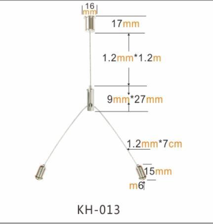 Ledpaneel ophangysteem met 2 schroeven, Tuin en Terras, Overige Tuin en Terras, Verzenden