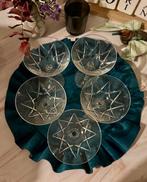 St. Louis - Champagneglas (5) - Ardèche - Kristal, Antiquités & Art