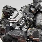 Galena lucente a scalino con sfalerite nera, Roemenië