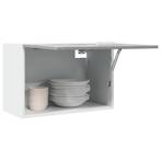 vidaXL Hangkast 60x31x40 cm spaanplaat betongrijs, Huis en Inrichting, Verzenden, Nieuw