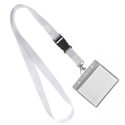 Merkloos - Keycord Met Pashouder - Lanyard - Sleutelkoord -, Verzamelen, Sleutelhangers, Verzenden