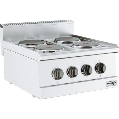 Base 600 Kooktafel | Elektrisch | 4 Platen | 4x 1.85kW |, Zakelijke goederen, Horeca | Keukenapparatuur, Nieuw in verpakking, Verzenden