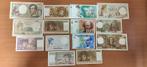 Frankrijk - 14 banknotes Francs - Various dates 1938/1998