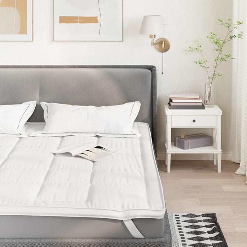 vidaXL Matrasbeschermer 100x220 cm wit, Huis en Inrichting, Slaapkamer | Matrassen en Bedbodems, Nieuw, Verzenden