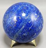 Natuurlijk lapis lazuli edelsteen Geneesbol - Hoogte: 9.3 cm, Verzamelen, Mineralen en Fossielen
