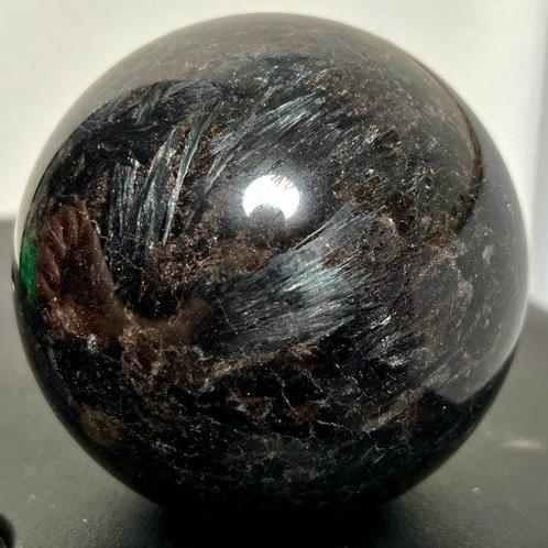 astrofylliet Fijne gepolijste Astrophylliet bol - Hoogte:, Verzamelen, Mineralen en Fossielen