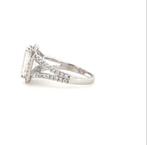 Ring - 18 karaat Witgoud - 3.60ct. tw. Diamant (Lab-grown) -