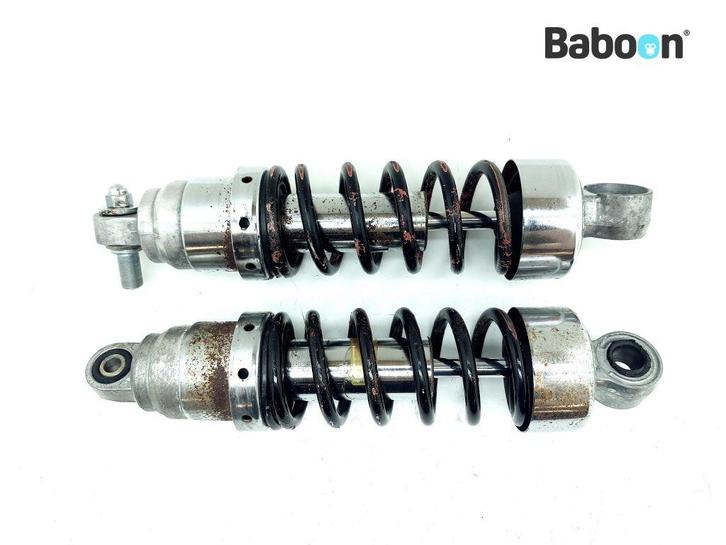 Achter Schokbreker Set Honda VT 1100 C Shadow 1985-1986, Motoren, Onderdelen | Honda, Gebruikt, Verzenden