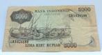 Indonesië. - 5.000 Rupiah 1975 - Pick 114 (Zonder