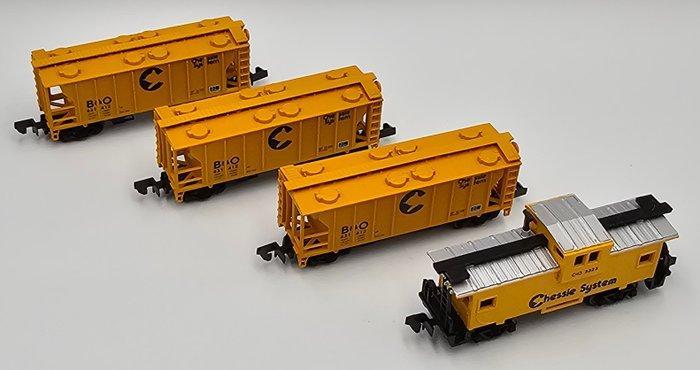 Atlas, Bachmann N - 3153, 70759 - Modeltrein goederenwagon, Hobby en Vrije tijd, Modeltreinen | N-Spoor