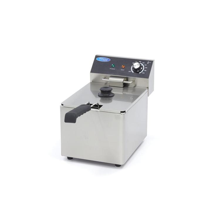 Frituurpan - 8 L - 1 Mand - tot 1,4 Kg Frites, Elektronische apparatuur, Frituurpannen, Nieuw, 4 liter of meer, Verzenden