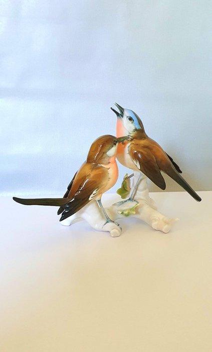 Karl Ens, Volkstedt - Figurine - Karl Ens Volkstedt, Vögel, Antiek en Kunst, Antiek | Glaswerk en Kristal