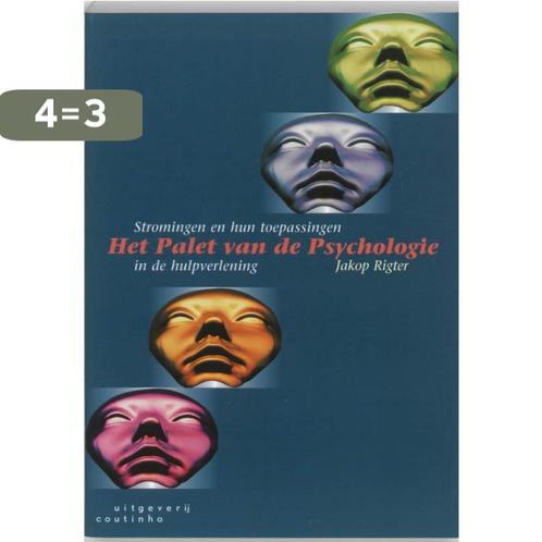 Het palet van de psychologie 9789062830305 Jakop Rigter, Boeken, Psychologie, Gelezen, Verzenden