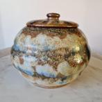 Willy Biron - Pot - Pot couvert - Grès, Antiek en Kunst