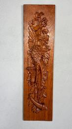 Decoratief ornament - Nederland - Houtsnede jagersornament