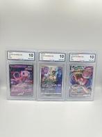 Pokémon - 3 Graded card - MEW FULL ART & MEW VMAX & MEW V -