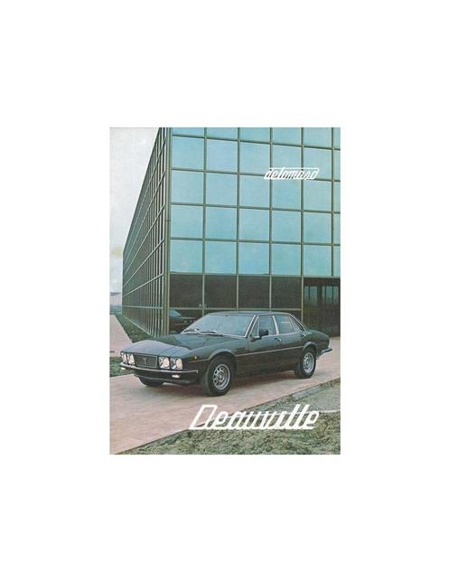 1979 DE TOMASO DEAUVILLE BROCHURE, Livres, Autos | Brochures & Magazines