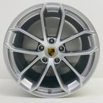 Porsche Boxster Spyder/Cayman GT4 (718) 20 zilver met banden, Banden en Velgen, Gebruikt, Personenwagen, 20 inch