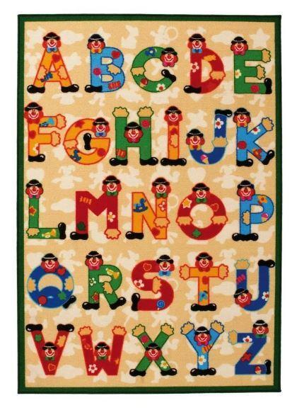 Alfabet Vloerkleed / Tapijt - 100X140 - Van 27,50 voor 12,50, Kinderen en Baby's, Kinderkamer | Inrichting en Decoratie, Kleed of Kussen