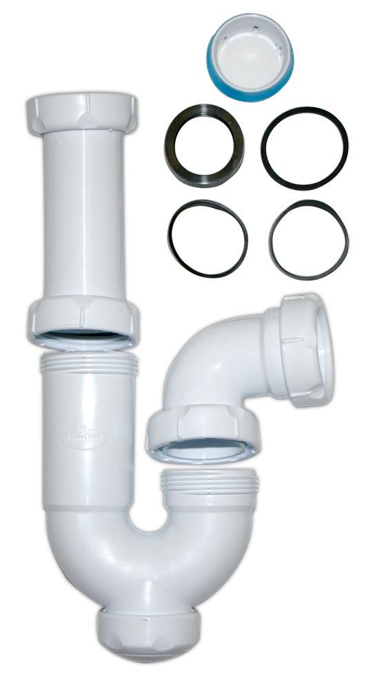 Wasbak sifon | kunstof | wit | universeel, Zakelijke goederen, Horeca | Overige