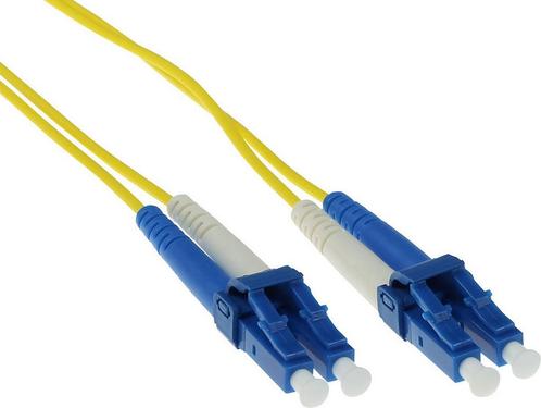 ACT 3m Fibre LC kabel Geel Nieuw, Computers en Software, Pc- en Netwerkkabels, Zo goed als nieuw, Ophalen of Verzenden